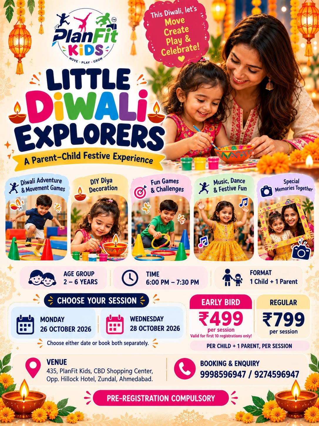Little Diwali Explorers – A Magical Parent-Child Celebration.