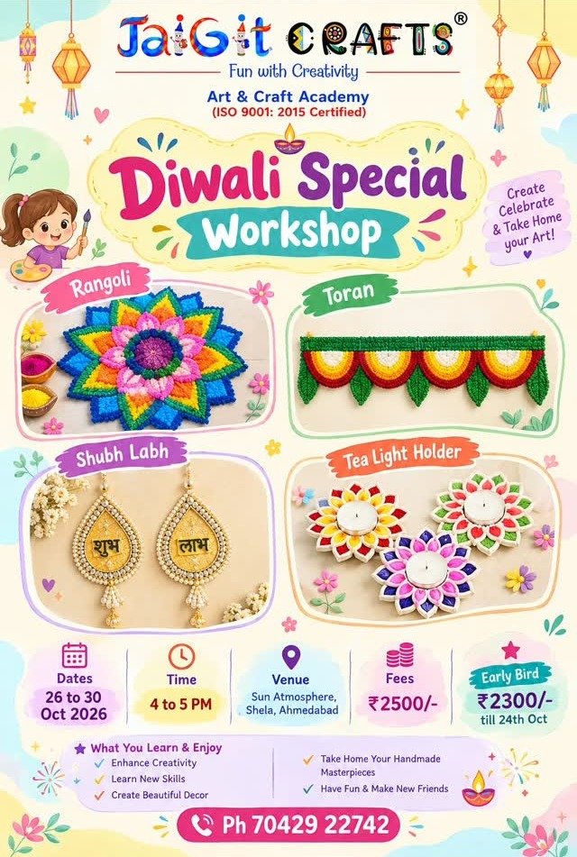 Diwali Special Workshop by JaiGit Crafts